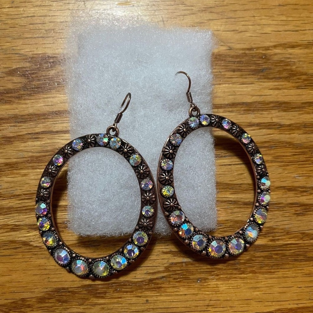 Western hoop earrings